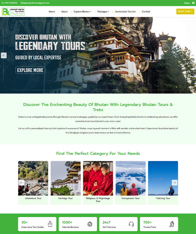 Legendary Bhutan Tours & Treks