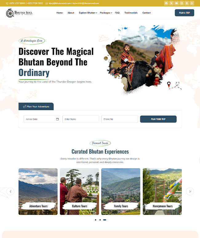 Bhutan Soul Tour & Travel