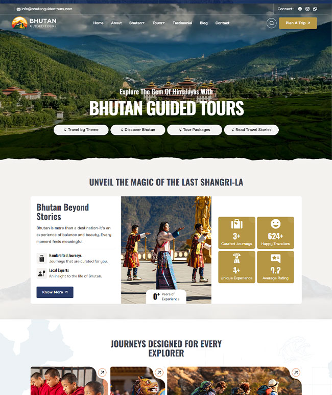 Bhutan Guided Tours
